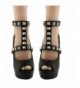 Rockstud gladiator pyramid buckled adjustment