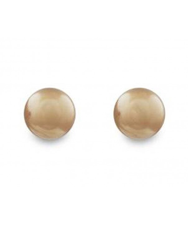 Classic Taupe Color Pearl Earrings