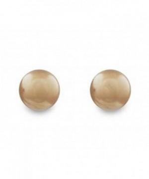 Classic Taupe Color Pearl Earrings