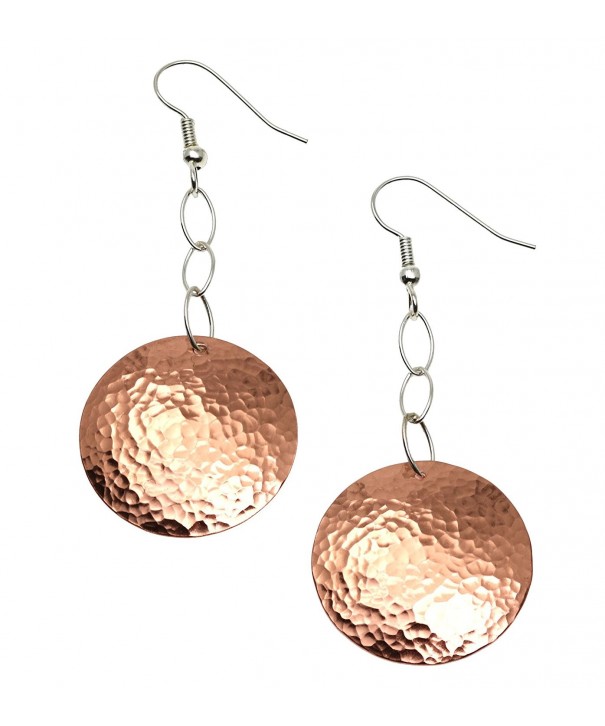 Hammered Earrings John Brana Jewelry