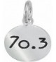 Sterling Silver 70 3 Round Charm