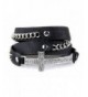 4030310 Black Christian Leather Bracelet