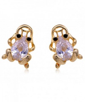 Alilang Fortune Rhinestone Fashion Earrings