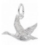 Rembrandt Canadian Goose Charm Sterling