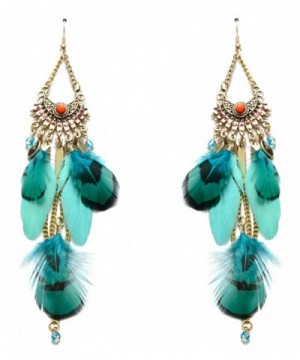 Lovelychica Bohemian Rhinestone Pendants Earrings