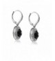 Bria Lou Leverback Earrings Swarovski