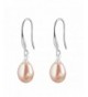 Culturaled Natural Freshwater Dangling Earrings