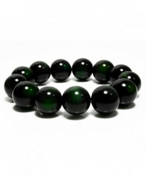 Merdia Obsidian Bracelet Green Jewelry
