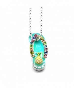 Hawaii Tropical Sparkling Pineapple Necklace
