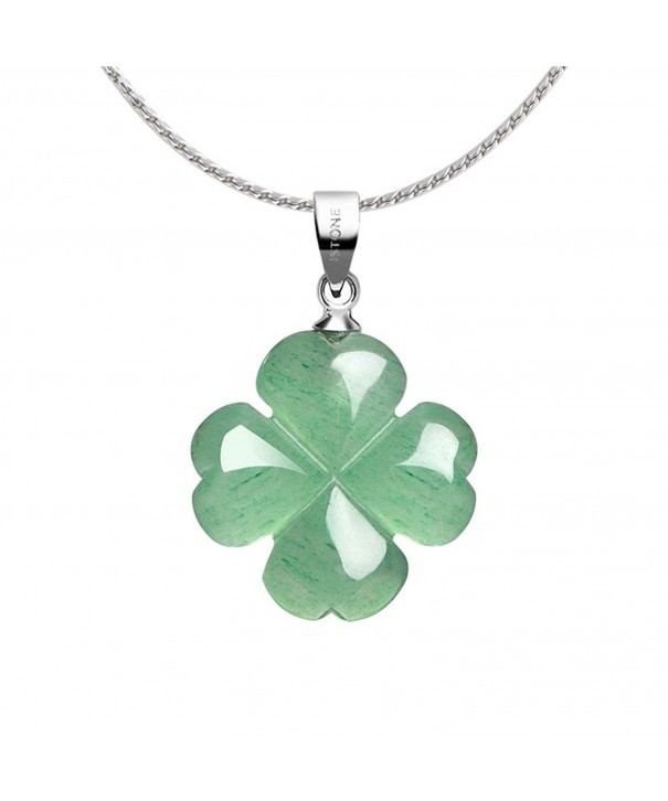 iSTONE Aventurine Pendant Necklace 334301501