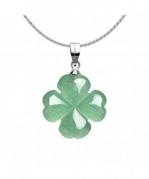 iSTONE Aventurine Pendant Necklace 334301501