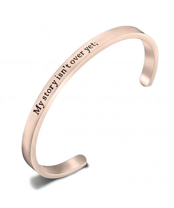 Bracelet Semicolon Jewelry Awareness Inspirational