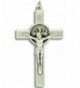 Benedict Crucifix Cross Pendant Card