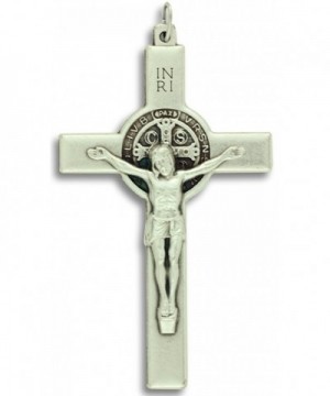 Benedict Crucifix Cross Pendant Card