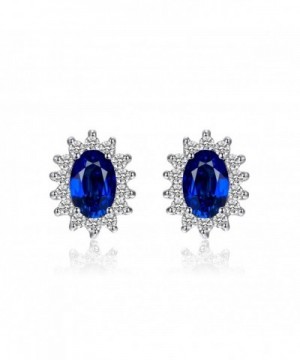 JewelryPalace Princess Middletons Sapphire Earrings