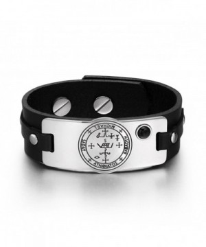 Archangel Michael Simulated Adjustable Bracelet