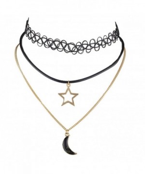 Lux Accessories Pendant Collar Necklace