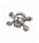 Gothic Crossbones Jacket Polished Silver