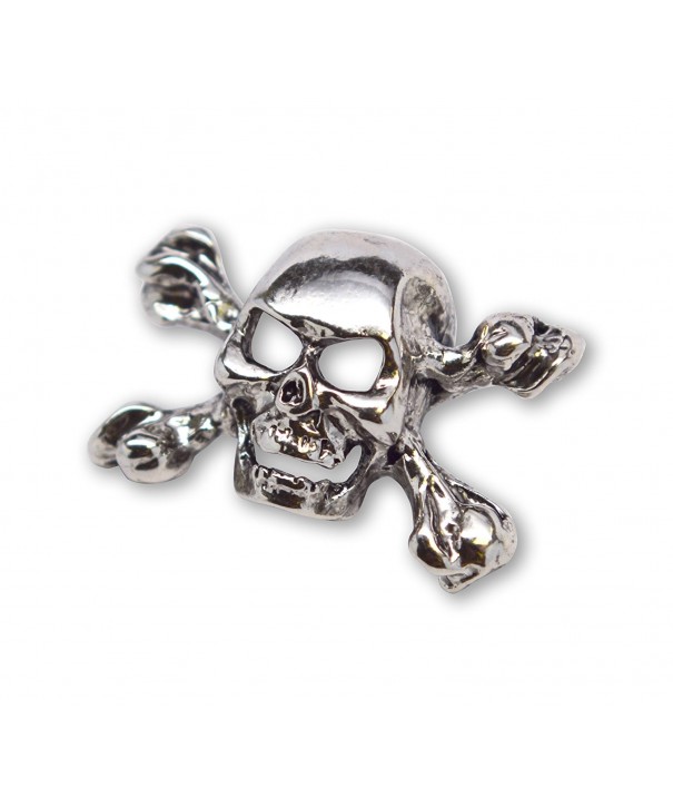 Gothic Crossbones Jacket Polished Silver