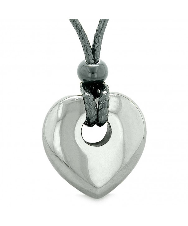 Hematite Gemstone Pendant Spiritual Necklace