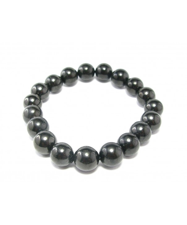 Shungite Bracelet Russia Round Beads