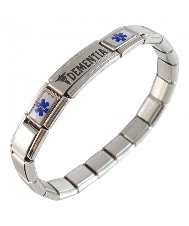 Dementia Medical Alert Italian Bracelet