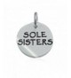 Sterling Silver Sole Sisters Round