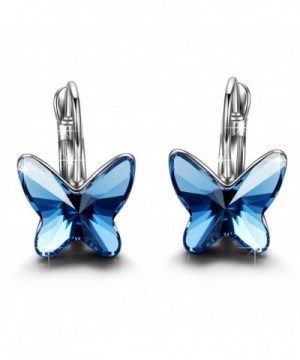 Earrings Fashion Butterfly Swarovski Elements