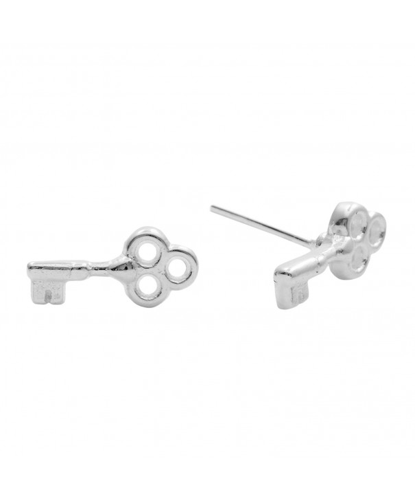 Silverly Womens Sterling Polished Earrings