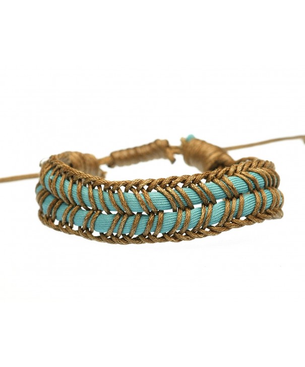 BLUEYES COLLECTION Cotton Braided Bracelet