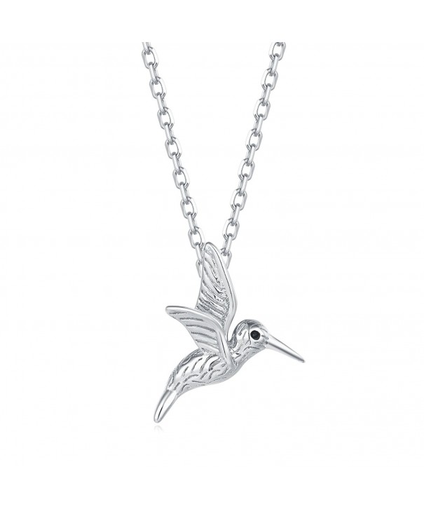 Carleen Sterling Hummingbird Pendant Necklace