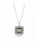 Soldier Classic Silver Crystal Necklace