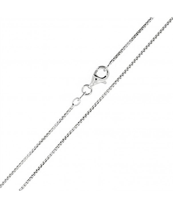 Sterling Silver 1mm 12mm Necklace 1 1mm 30