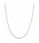 Solid Sterling Silver Beveled Necklace