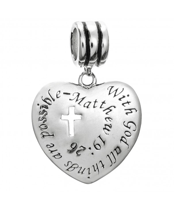Sterling Silver Christian Possible European