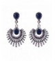 Omnichic Sapphire Statement Earrings Birtyday