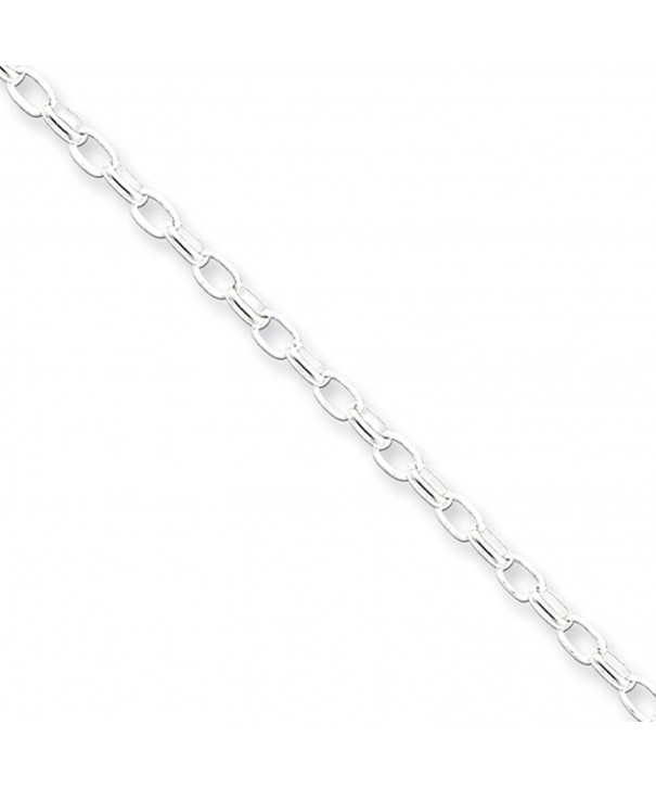 2 5mm Sterling Silver Solid Necklace