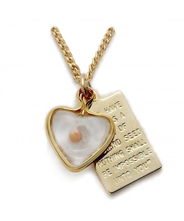 Filled Mustard Heart Passage Pendant