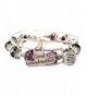 Grandmother Collection Crystal Bangle Purple