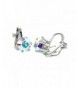 Solitaire Swarovski Simulated Rhinestone AB Clear Solitaire