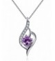 Simulated Birthstone Valentines Girlfriend Anniversary