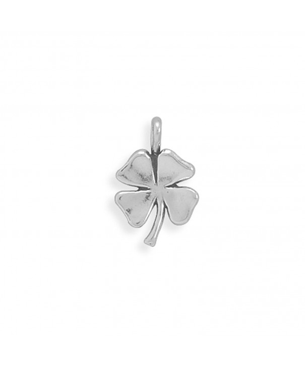 Clover Shamrock Charm Sterling Silver