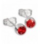 SilberDream earring Zirconia Sterling SDO503R