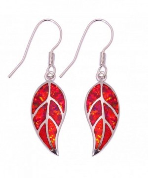 CiNily Created Rhodium Gemstone Earrings