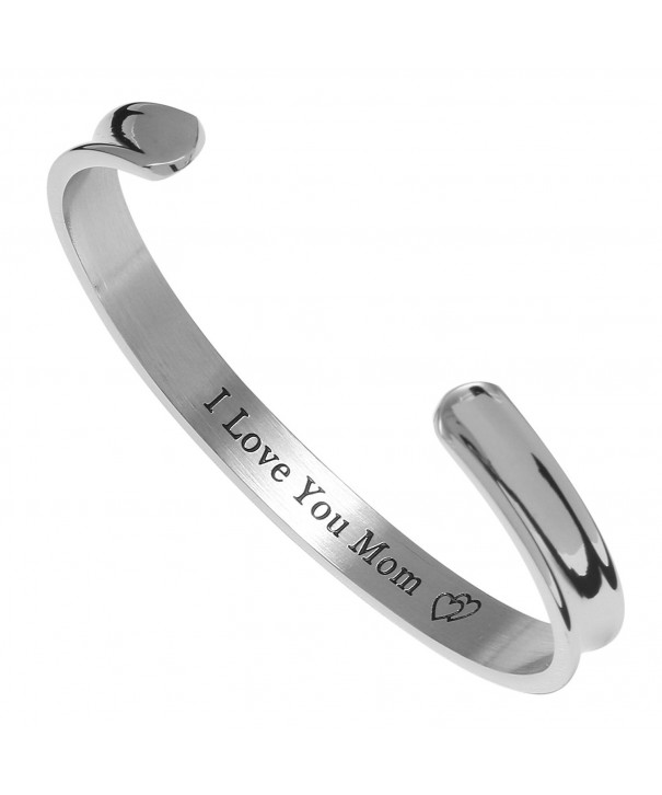 Mothers Bangle Daughter Birthdays Silver