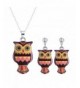 Ethnic Colorful Necklace Earring Jewelry