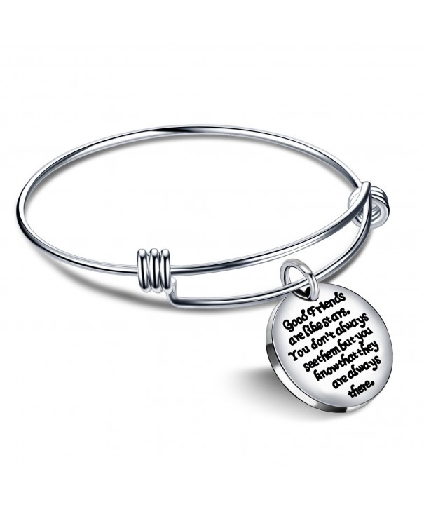 Expandable Bangle Bracelet friends always