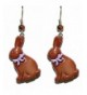 Chocolate Easter Dangle Earrings H139a2