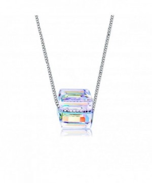 Austria Swarovski Crystal Necklace Sterling