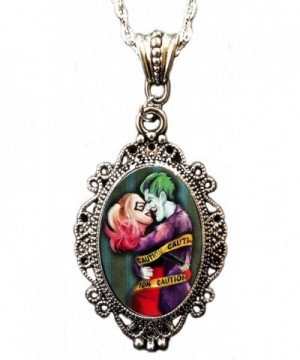 Alkemie Joker Harley Pendant Necklace